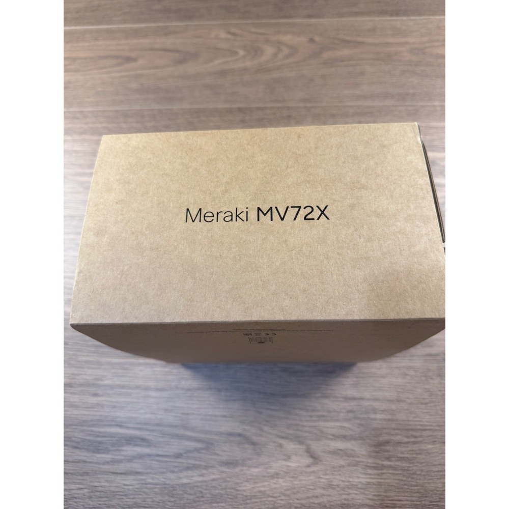 Cisco Meraki MV72-X Outdoor Varifocal Dome Camera 4MP Resolution 512 GB NEW
